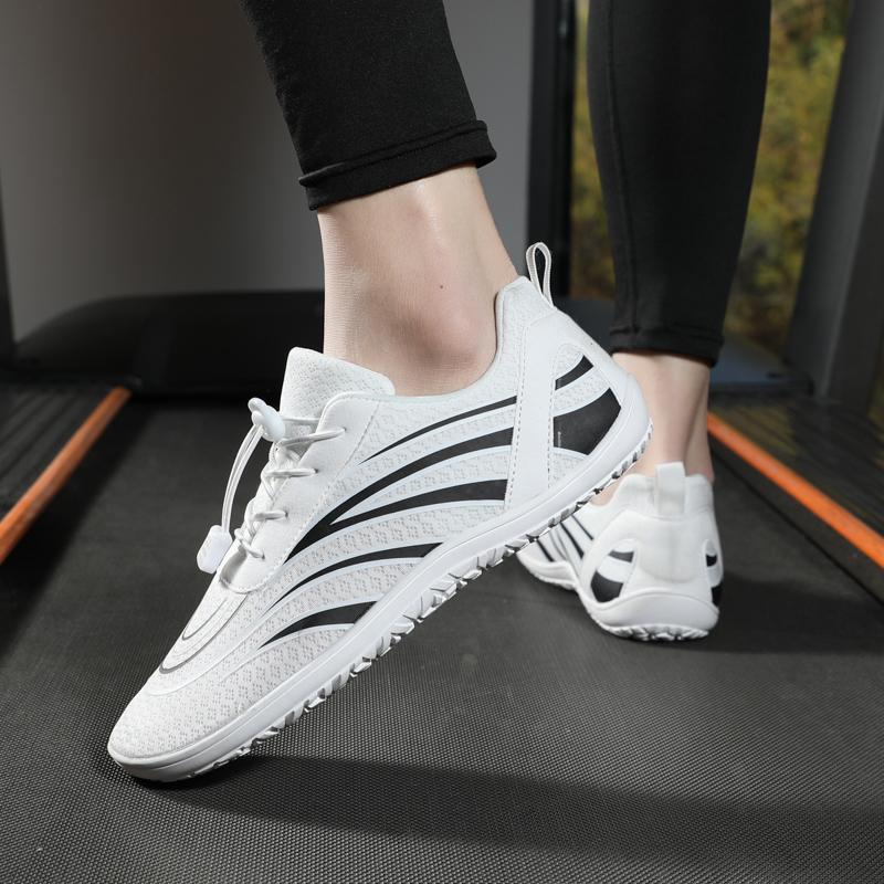 Men Barefoot Casual Flats Wide Palm Women Pink Driving Shoes White Walking Shoes Yoga Fitness Shoes Plus Size