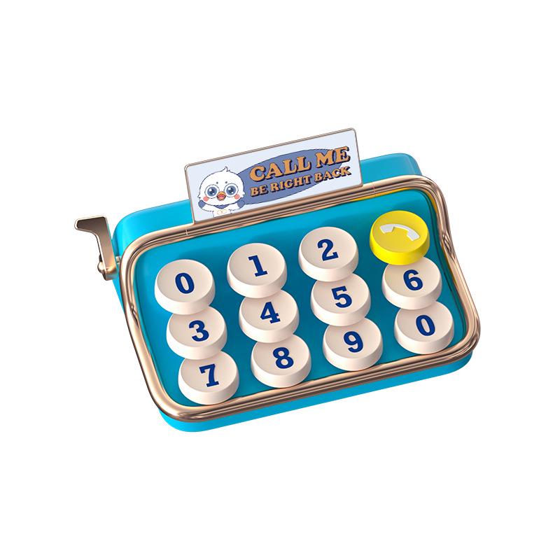 

Ретро Невидимая Клавиатура и Набор Знаков для Временной Парковки синий