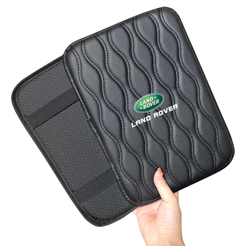 Läder Bil Armstöd Skydd Vattentät Handkudde Styling för Land Rover Discovery Sport Freelander 3 SVR L320 L330 Defender Range Rover