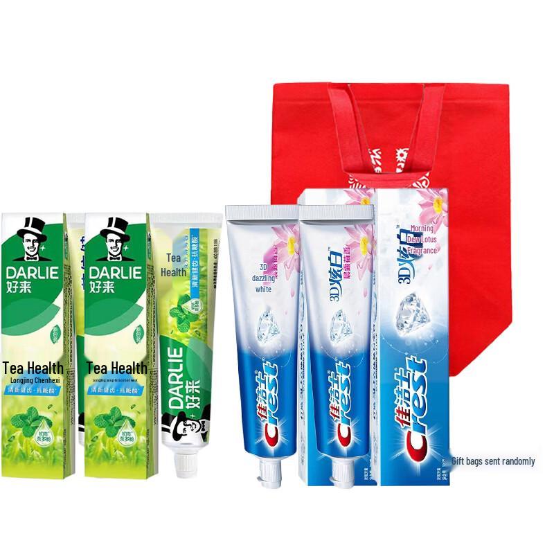 Crest & Cha Bei Jian Зубная паста Свежая комбинация