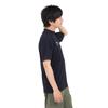 DESCENTE Short Sleeve Pique Mock UV NV Men's T-Shirt, Neck, Protection, DX-C2500XB (Navy/M/Men's)