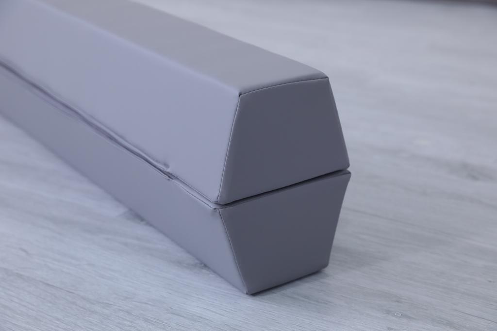 Gymnastic Balance Beam - Beige - Grey