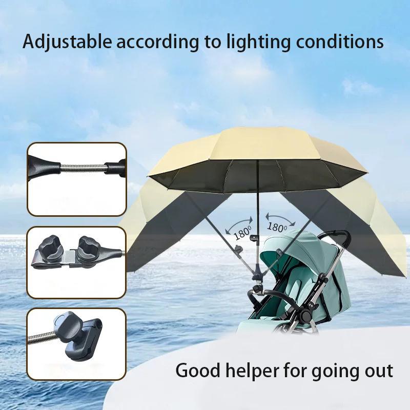 Multifunctional Baby Stroller Umbrella Sun Umbrella Anti-ultraviolet Baby Sstroller Artifact Sun Umbrella Baby Stroller Umbrella