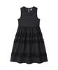 Keulleosseutyudio Doll Collar Frill Dress - Black