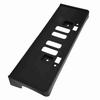 Front License Plate Bracket 71145SDAA10 Black Plastic Replacement for Accord 2006‑2007 4 Door Sedan