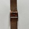 Used MARGARET HOWELL idea Margaret Howell Watch Square Pink Gold Mesh Belt