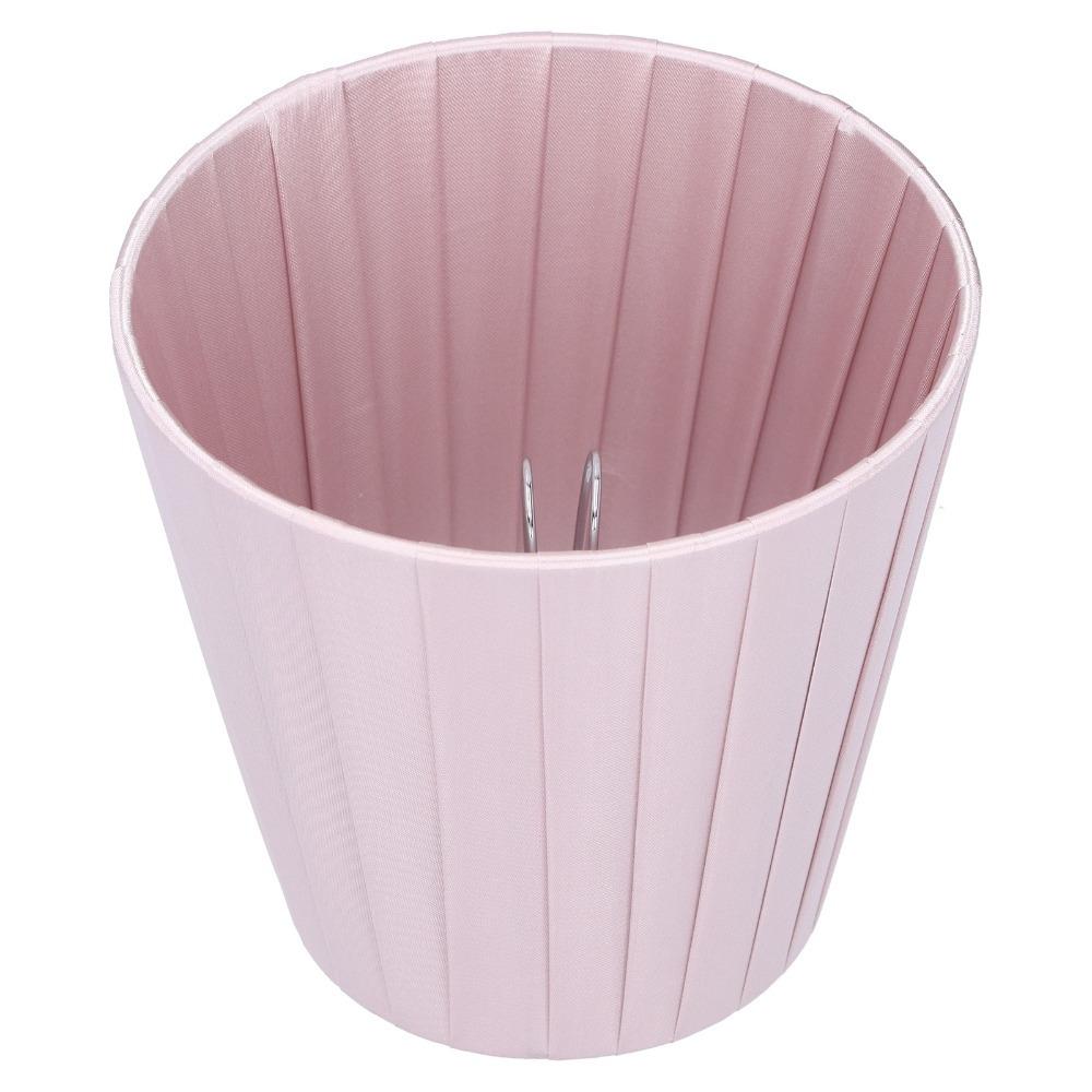 

6PCS Fabric Cloth Lampshade Lightweight Chandelier Lampshade Clip On Lamp Shade Crystal Chandelier