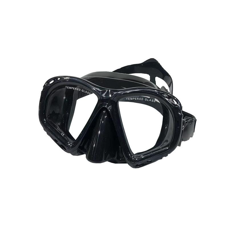 Silicone mask Tempered glass diving goggles Diving mask