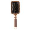 Hair Brush Styling Comb Styler Hairbrush Massaging Detangling Tool for Home Salon Rectangular 7.5x24.5cm   2.95x9.65in
