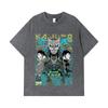 275 GSM Washed T-shirts 100% Cotton Kaiju No 8 V20 Kafka Print Unisex Heavy Cotton T Shirt