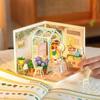 ROBOTIME Rolife 3D Puzzle Super Creator Blooming Tea Garden DIY Miniature House (DW013B) | 1:24 Scale