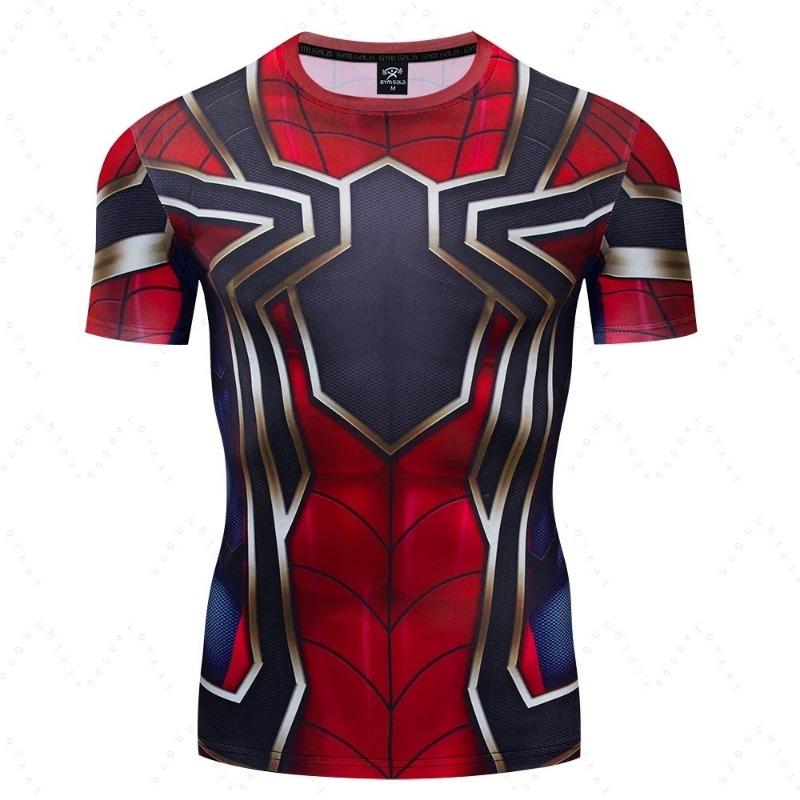 2026 Summer Children's T-shirt - Marvel Spider-Man 3D Print - Sporty and Casual, Breathable and Sweat-Wicking Short Sleeve