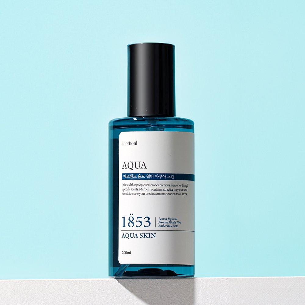 1+1 Homme Aqua Skin Toner 200ml Men Men Large Capacity Moisture Soothing Moisturizing
