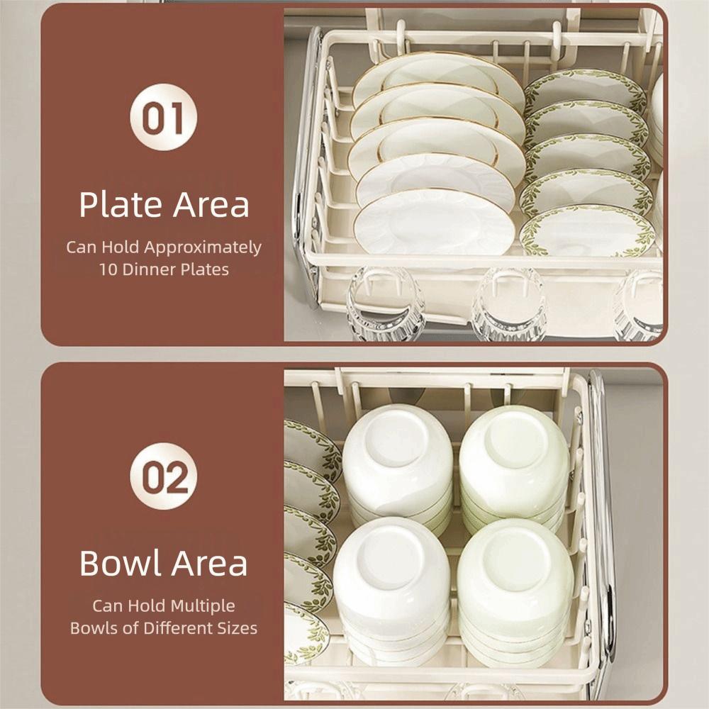 Convenient Storage Rack Multifunctional Cutting Board Organizer Cutlery Storage Basket  Household