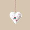 Retro Christmas Tree Pendant DIY Iron Love Star Pendant Exquisite Nordic Style Xmas Tree Hanging Pendant