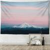 Modern Snow Mountain Landscape Painting Tapestry Wall Hanging Bohemian Nature Scenery Living Room Home Decor