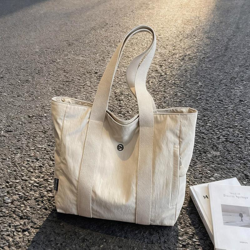 Large Capacity Bag Women's Lightweight Tote Bag Student Class Hand Shoulder Bag