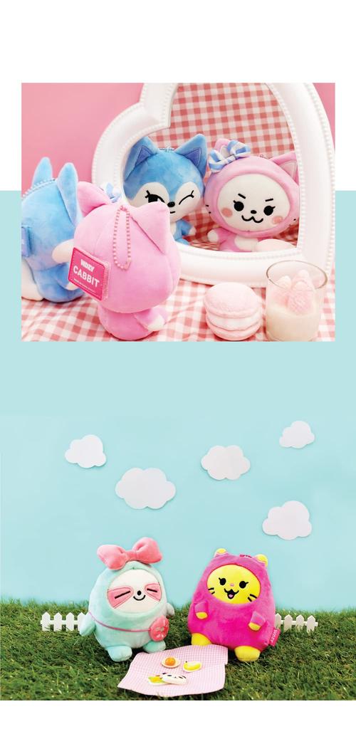 Solomon Shoji WDZY Mobile Plush Doll Stand (CABBIT) WDZY-WMD-CA