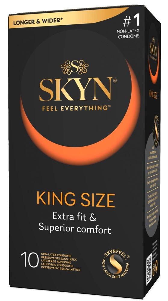 SKYN KING SIZE - Non-latex Condoms Long 190 mm 10 pcs