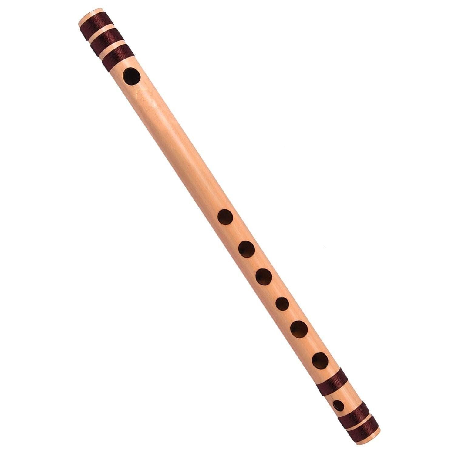 

Indian Traditional Beautiful Bamboo Right Hand Bansuri 19 inch For Unisex CN1663