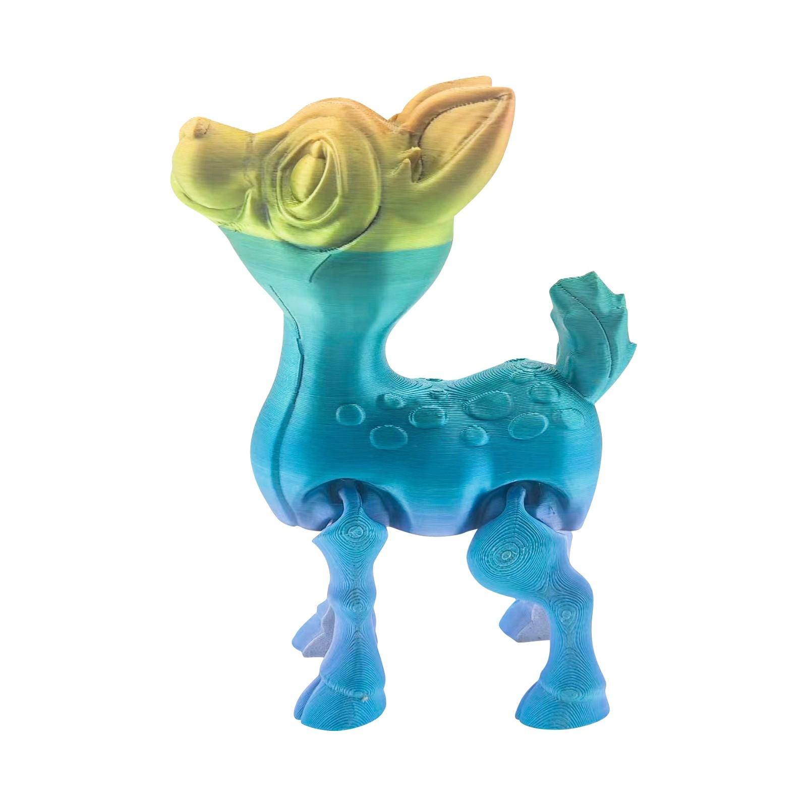 

Украшения, подарки и игрушки в виде оленей, напечатанные на 3D-принтере One Size