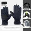 Touchscreen Compatible Full Finger Mittens Windproof Motorcycle Gloves  for Winter Riding