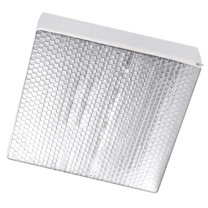RV Sunshade Vent ulator Skylight Cover with Reflective Surface Skylight Shade for Vent ide Camper Trailer 36x36x7cm