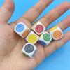 Game Playings Square Block Circle-shape Party Family Toy Dices Small Colorful