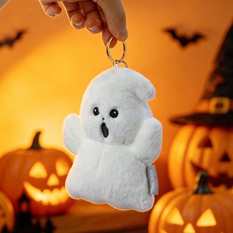 Halloween Ghost Bat Pumpkin Plush Toy With Pp Cotton For Store Decorations