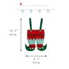 Christmas boots, candy bags, gift tote bags, Christmas party stocking stuffing