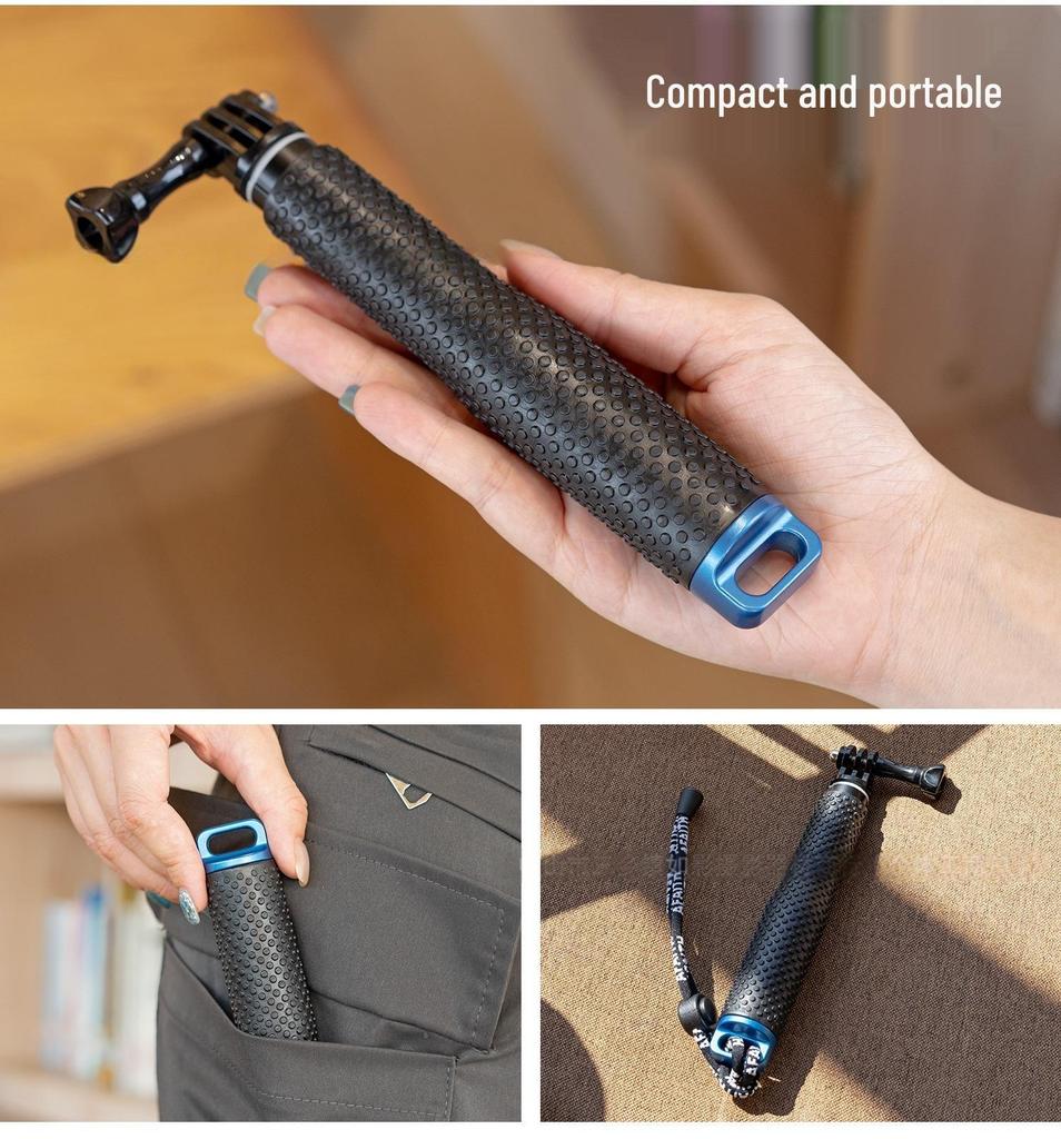 Telescopic Selfie Stick for Action Cameras: DJI Action5, Insta360, GoPro Accessories