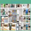 Bamboo Arabic Forest Fridge Sticker Refrigerator Wallpaper Vinyl Door Cover Beer Selfadhesive Mural Kitchen Decor Decal Poster