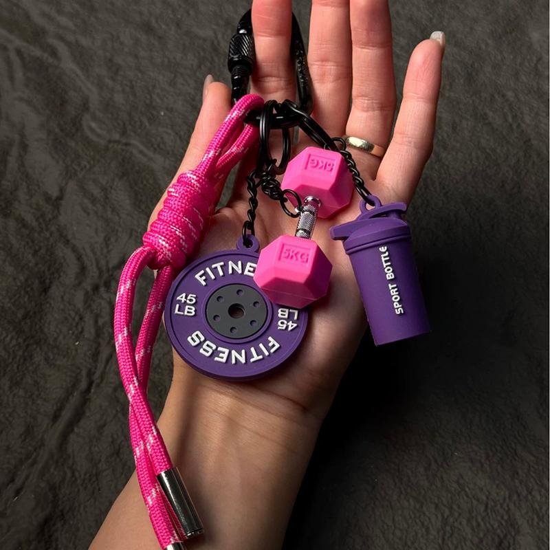 Kontrastowy kolor wisiorek do torby fitness dla pary modne prezenty klamra w kształcie litery D torebka wiszące torby akcesoria części zamienne do toreb