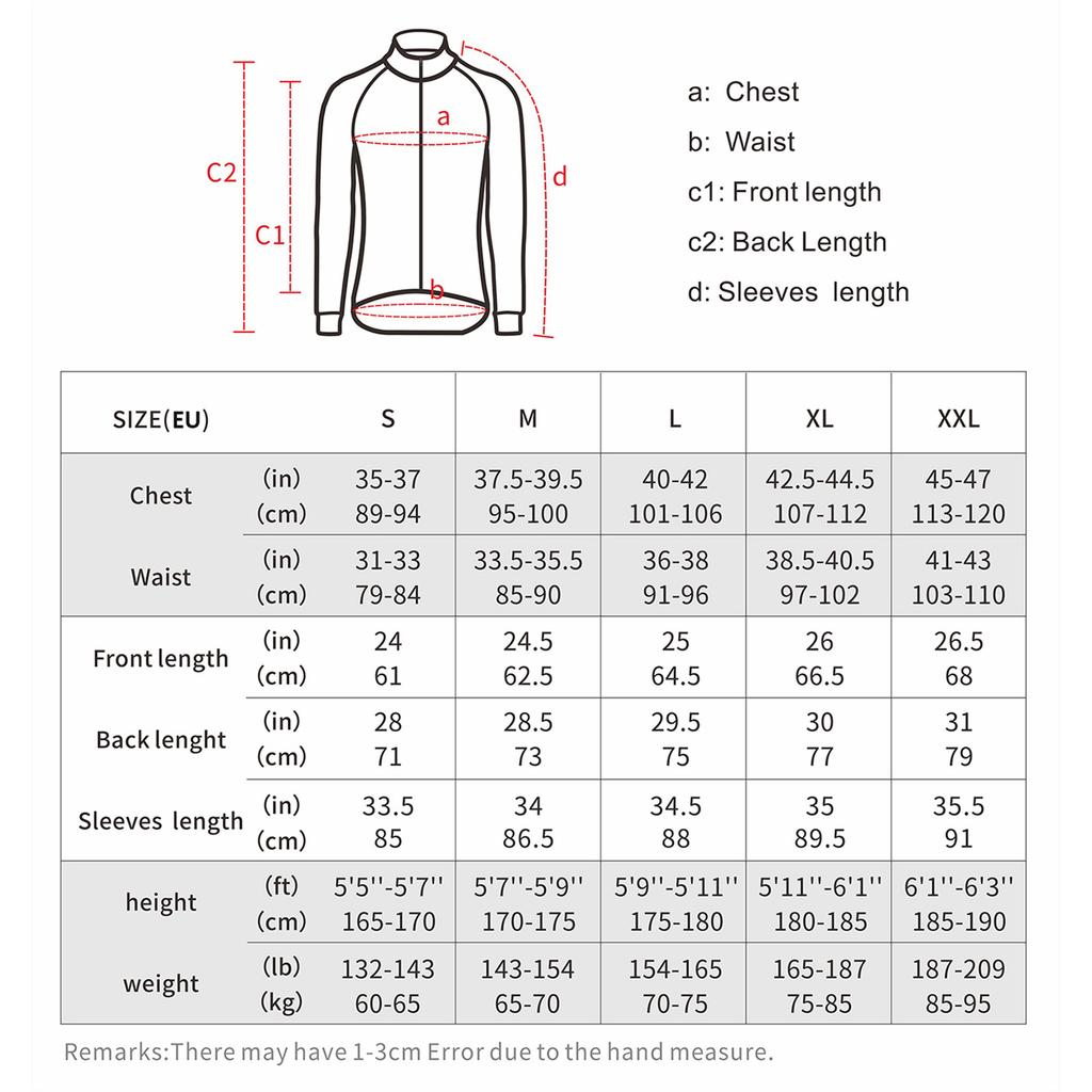 Men Cycle Jacket Waterproof Windproof Thermal Fleece Bike Jersey MTB Bicycle Riding Running Autumn Winter Jacket Coat