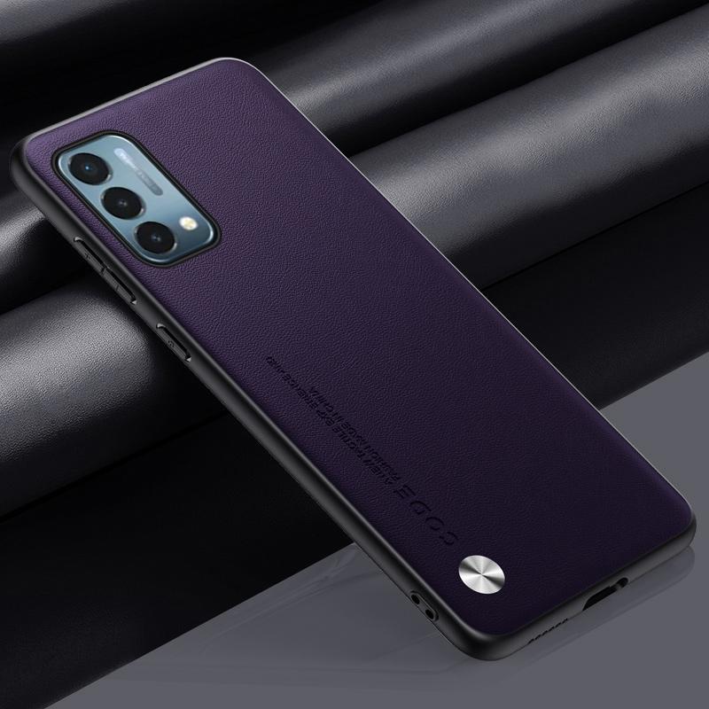Luxury PU Leather Case For OnePlus Nord N200 Back Cover Silicone Shockproof Full Protection Phone Case For One Plus Nord N200 5G