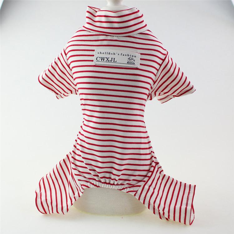 

Одежда для домашних животных + комбинезон в полоску для четверых ног и плюшевого мишки и маленькой собачки + новый стиль