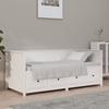 VidaXL Daybed White 90x190 Cm Solid Pine Wood 820912