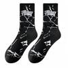5 Pairs of Men's Spring and Autumn Pure Cotton Tube Deodorizing New Youth Sports Basketball Socks