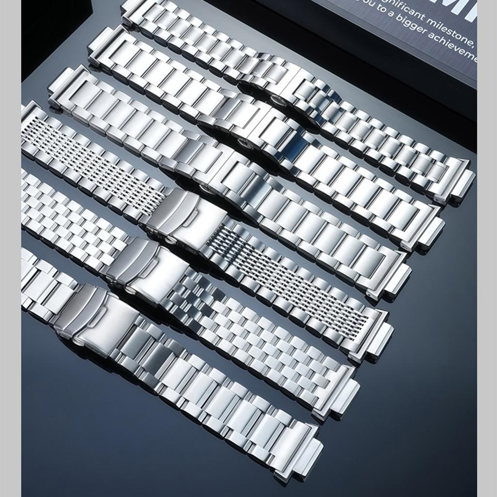 GA-2100 metalen horlogeband Voor Casio ga2100 GA-2110 GA-B2100 GBM-2100 gemodificeerde RVS Horlogeband accessoires