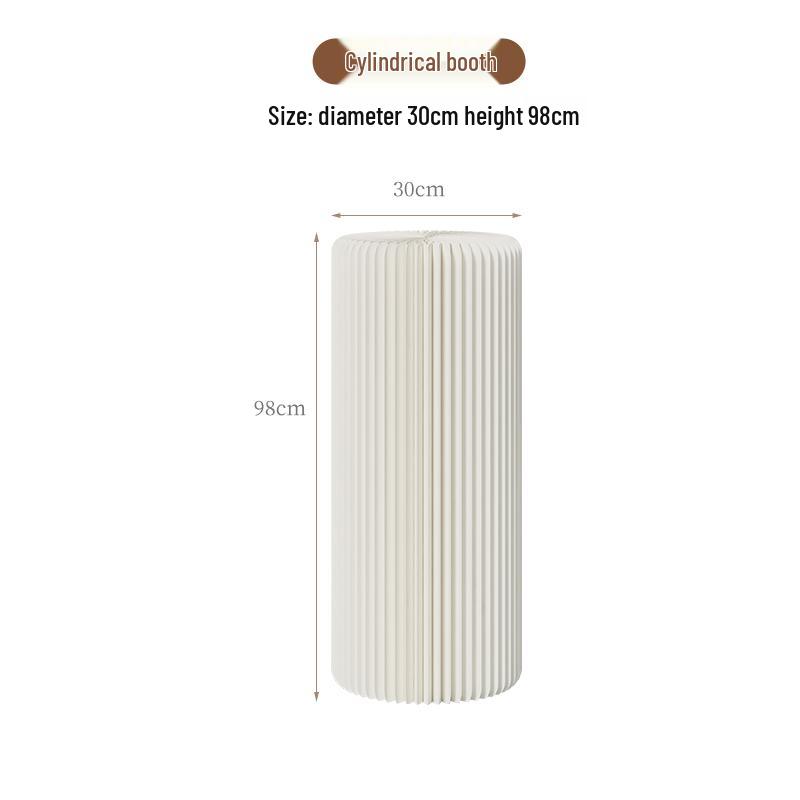 Creative Foldable Cylindrical Display Rack and Wedding Ornament Stand