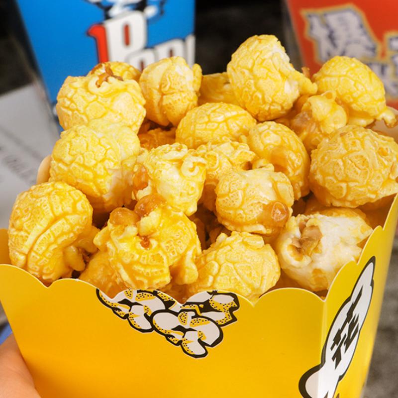 Disposable Popcorn Buckets Container Holder Paper Cup Popcorn Boxes Packaging Box For Theme Birthday Party Decoration