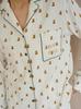 Gelato Pique Variation Pajama Shirt One Size Fits All Women's PWFT244285,