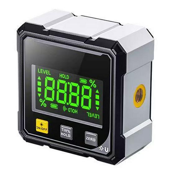 Digital Magnetic Inclinometer with 360° Laser Level