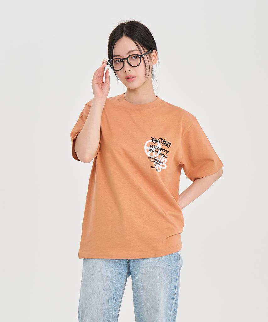 BEN DAVIS White Label Grateful Tee White
