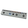 WOYUE Bass Multi-Effect Pedal 3-Band Equalizer XLR Balanced Output 3 Delays 3 Reverbs Bluetooth Type-C Rechargeable Electric Bass