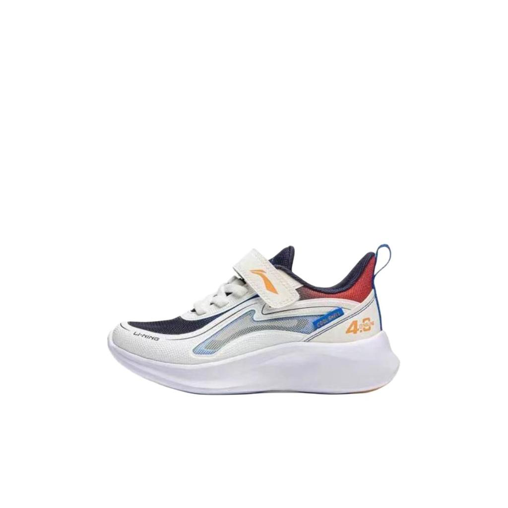 Li Ning Comfortable Low-Top Kids Casual Shoes Kids Casual Shoes Off-White YKAU020-9