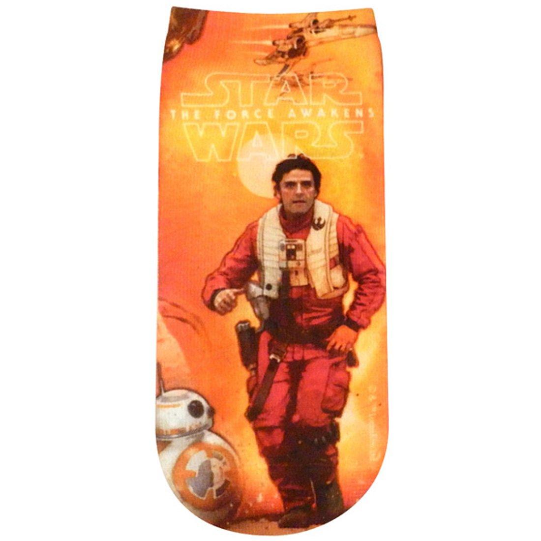 

Носки с принтом «ЗВЕЗДНЫЕ ВОЙНЫ» EP7 Poe SWSOC336 BB-8 22см~24см