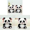 Style Panda Chinese Adorable Plush Toy Children Perfect Birthday Ornament Gift