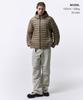 MUSINSA STANDARD [City Leisure] Fleece-Lined Wide Belted Parachute Pants [Dusty Cream]