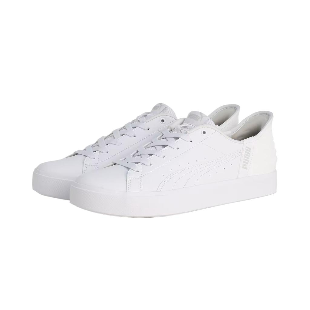 Puma V Coat Fashion Versatile Simple Trendy Low-Top Skate Shoes Unisex sneaker White 402486-01